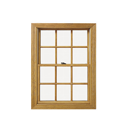 Aluminum Alloy Thermal Broken Screen Frame Hung Window with Corrosion Resistance
