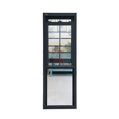 Chinese Top Impact Hurricane Proof Balcony Single Hung Fiber Glass Hanging Lift Up Window