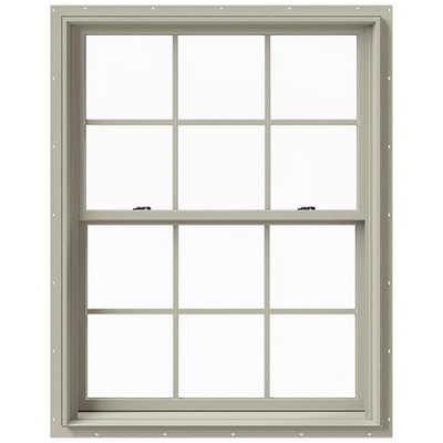 Gray Fibreglass Top Bullet Proof Single Hung Windows with Energy and Anti Theft Features