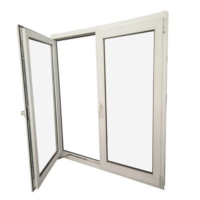 Large Picture Window Vertical Opening Casement Window for Horizontal Curtain Type