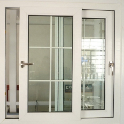 Curtain Type Hanging 2023 Modern Design Pvc Sliding Window for Home Doors and Windows