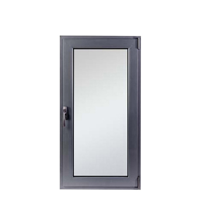 Professional Black Casement Windows with Heat Insulation Advantage and Security Mesh