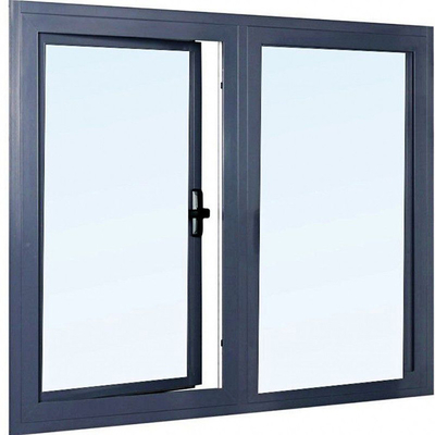 Aluminum Alloy Triple Pane Casement Windows and Doors with Built-in Security Mesh