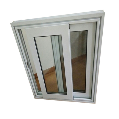 Customized Size Courtyard Aluminum Sliding Window with Mosquito Net and Simple Design