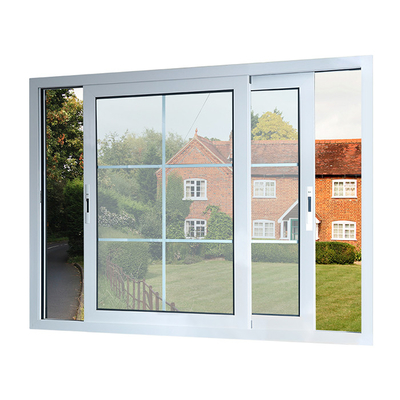 Customized Colors Steel Profile Double Glazed Casement Windows with Black Aluminum Frame