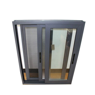 Passive House Aluminium Sliding Windows with Bullet Proof Feature and Customized Size