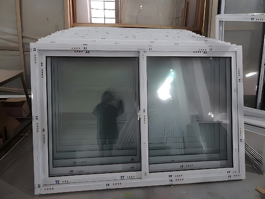 Customized Hanging Curtain Type Sliding Windows Door with Double Glass from Chinese