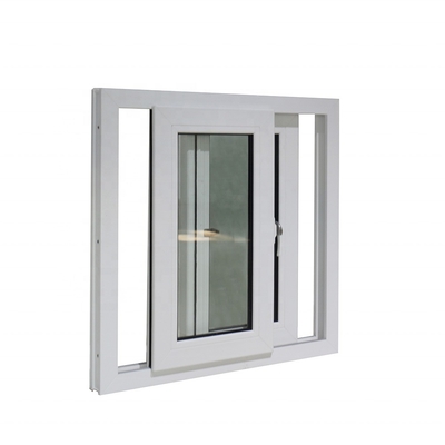 OEM Customized Modern Design Style 3 Panel Upvc Sliding Window for Gambia Market