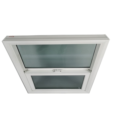 UPVC Frame glass Single Hung Fiber Glass Windows for Heat Insulation and Waterproof