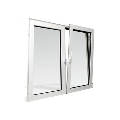 Large German Tilt Sliding Pvc And Turn Windows with Modern Design and Double Glass