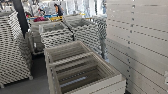 FiberGlass Screen Netting Material Upvc Sliding Window for American Style PVC Door