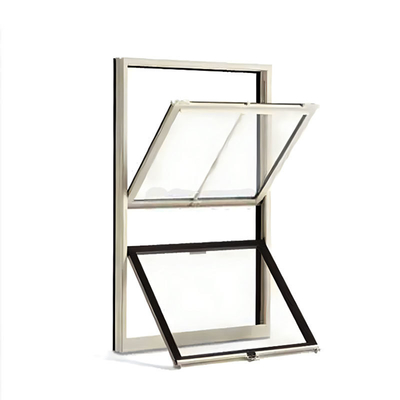 Plastic Frame Durable American Style Upvc Vinyl Double-Hung Windows And Doors Profiles