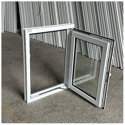 Home Office Custom European Design Upvc Windows Double Glazing Horizontal Vertical Opening Pvc Casement Window